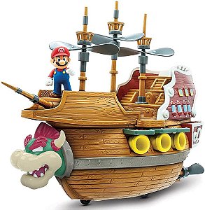 Super Mario - Deluxe Bowser Ship Playset