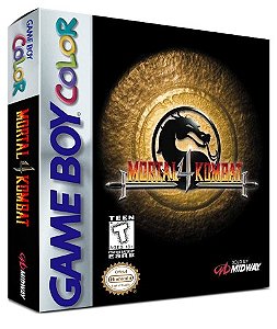 Jogo Mortal Kombat 4 - Game Boy Color