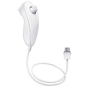 Controle Nunchuck Seminovo Branco - Nintendo Wii