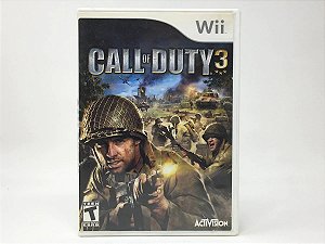 Call Of Duty 3 Seminovo - Nintendo wii