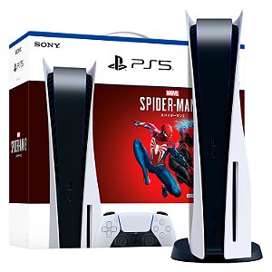 BH GAMES - A Mais Completa Loja de Games de Belo Horizonte - Console  PlayStation 5 - Bundle Marvel's Spider-Man 2 Limited Edition - PS5