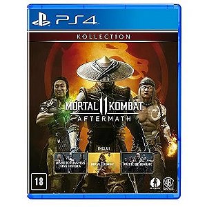 Mortal Kombat 11 Aftermath Kollection seminovo – PS4