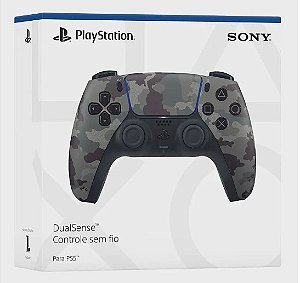 Controle Dualsense Gray Camuflado Sony - PS5