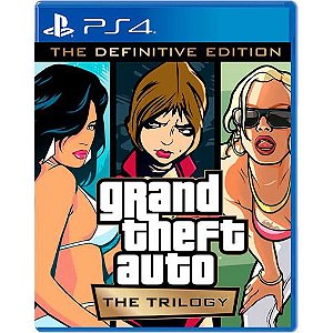 Grand Theft Auto: The Trilogy (The Definitive Edition) Seminovo - PS4