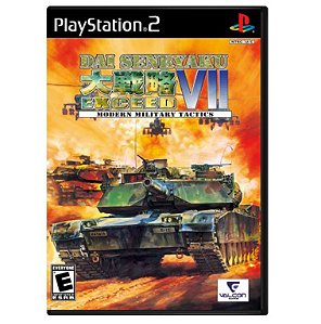 Dai Senryaku Exceed VII Modern Military Tactics Seminovo - PS2