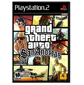 Grand Theft Auto San Andreas Seminovo - PS2