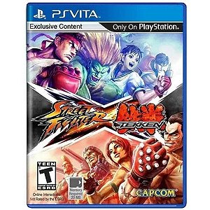 Street Fighter X Tekken Seminovo - PS Vita