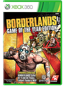 Borderlands Game Of The Year Edition Seminovo – Xbox 360