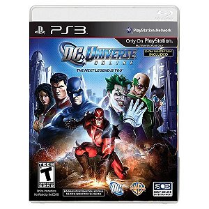 DC universe The Next Legend is You online Seminovo - PS3