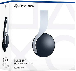 Headset sem fio Pulse 3D Sony Seminovo - PS5