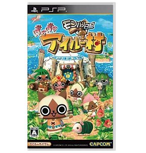 Monster Hunter Diary Poka Poka Airou Village Japonês Seminovo - PSP
