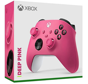 Controle Sem Fio Xbox Deep Pink - Xbox Series S/X, Xbox One e PC