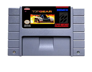 Top Gear Seminovo - SNES