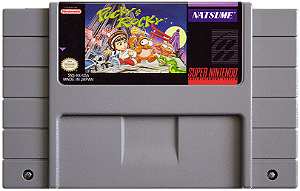 Pocky e Rocky Repro Seminovo - SNES
