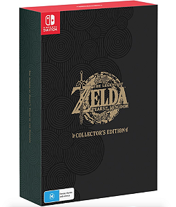 The Legend of Zelda Tears of The Kingdom Edição de colecionador