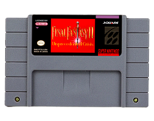 Final Fantasy 2 Seminovo - SNES