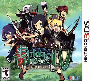 Etrian Odyssey IV Legends Of The Titan Seminovo - 3DS