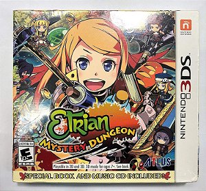 Etrian Mystery Dungeon Launch Edition Seminovo - 3DS