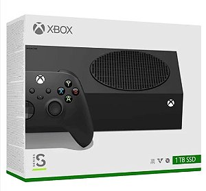 Console Xbox Series S 1TB Carbon Black - Microsoft
