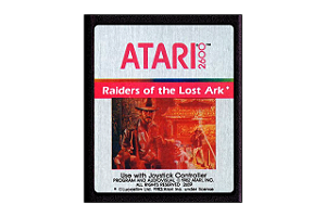 Raiders of  the Lost Ark Seminovo - Atari