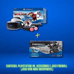 Playstation VR e Firewall Seminovo - PS4