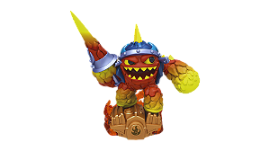 Skylanders Superchargers Driver Lava Lance Eruptor Seminovo