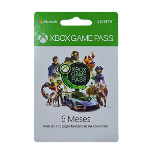 XBOX GAME PASS 6 Meses UE/EFTA - Xbox