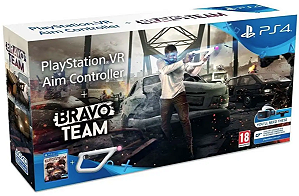 Bravo Team + PlayStation VR Aim Controller Bundle Seminovo - PS4