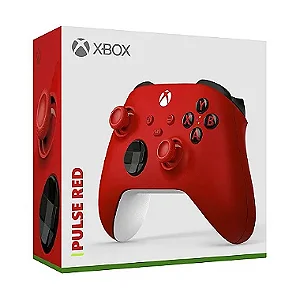 Controle Xbox Series S Pulse Red - Series X, S, One Seminovo - Xbox