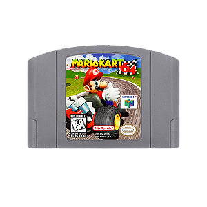 Mario Kart 64 Seminovo Sem Caixa - Nintendo 64