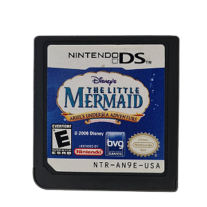 The Little Mermaid Ariel's Undersea Adventure Seminovo Sem Caixa - Nintendo DS