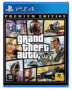Grand Theft Auto V GTA V Seminovo – PS4