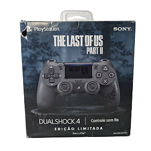 Controle sem fio Dualshock 4 The Last Of Us 2 Novo - PS4