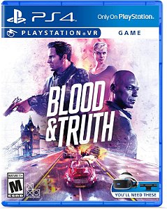 Blood e Truth Playstation VR Seminovo - PS4