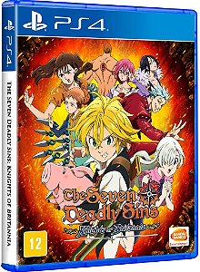 The Seven Deadly Sins Knights of Britannia Seminovo - PS4