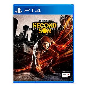 InFamous Second Son Limited Edition Seminovo - PS4