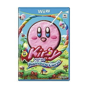 Kirby And The Rainbow Curse Seminovo - Wii U