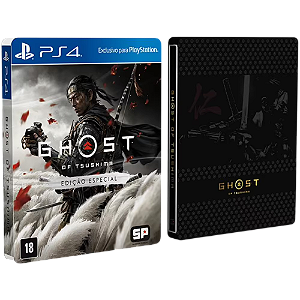 Ghost Of Tsushima Edição Especial Ps4 Steelbook Seminovo - PS4