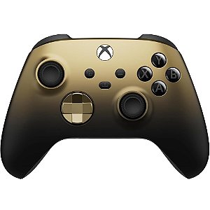 Controle Sem Fio Xbox Gold Shadow Special Edition - Xbox Series S/X, Xbox One, Windows, iOS, Android