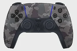 Controle Dualsense Gray Camuflado Seminovo Sem Caixa - PS5