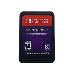 Saints Row The Third The Full Package  Seminovo - Nintendo Switch