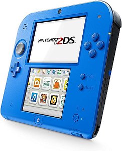 Nintendo 2DS Azul Seminovo - Nintendo