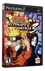 Naruto Ultimate Ninja 3 Seminovo - PS2