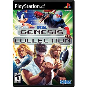 Sega Genesis Collection Seminovo - PS2