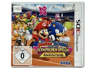 Mario e Sonic nos Jogos Olímpicos Londres 2012 Seminovo - 3DS