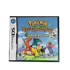 Pokémon Mystery Dungeon Explorers of Sky Seminovo - DS