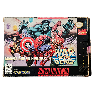 Marvel Super Heroes in War of the Gems Seminovo - SNES