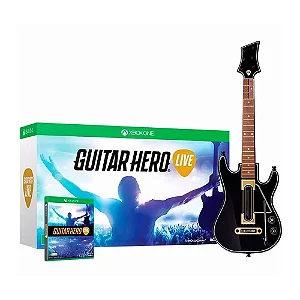 Jogo Guitar Hero Live Kit Completo Seminovo - Xbox One