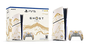 Console Sony PlayStation 5 Slim Ghost of Yotei Edição Limitada 4K 1TB SSD