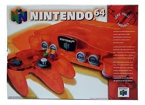 Console Nintendo 64 Série Multi Sabores Tangerina Seminovo - Nintendo